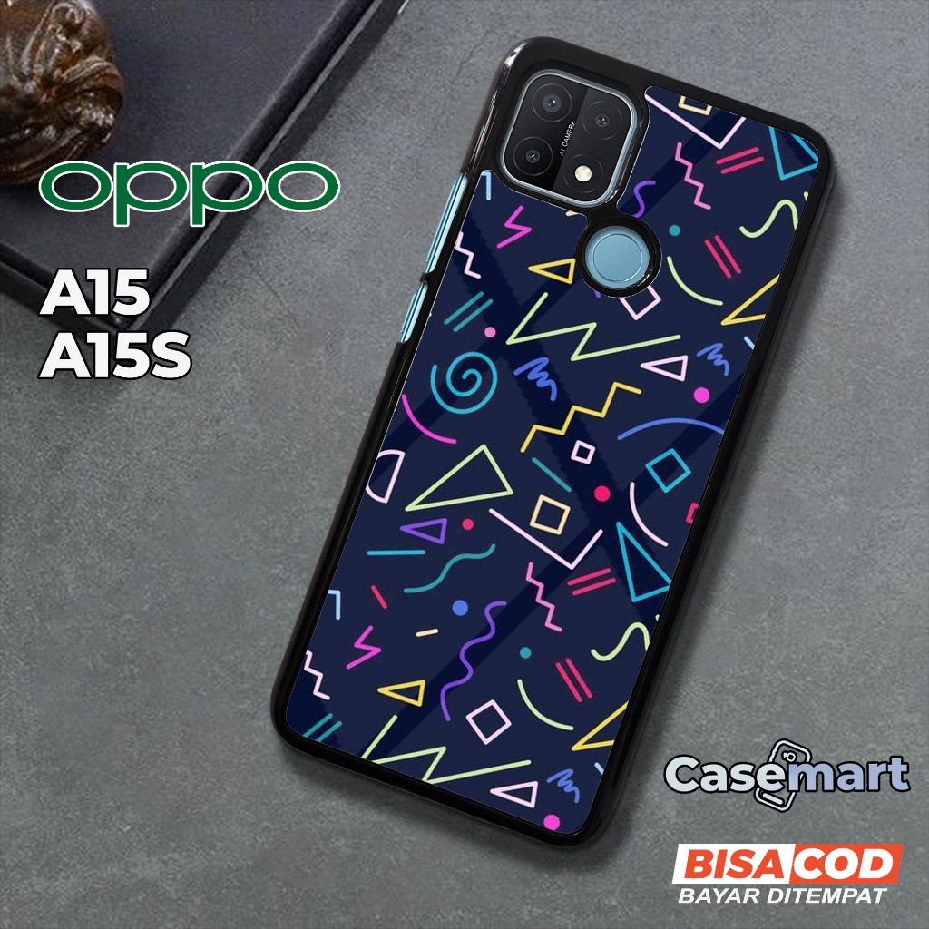 Case OPPO A15 A15S Casing OPPO A15 A15S Casemart [MOZC] Case Glossy Case Aesthetic Custom Case Anime