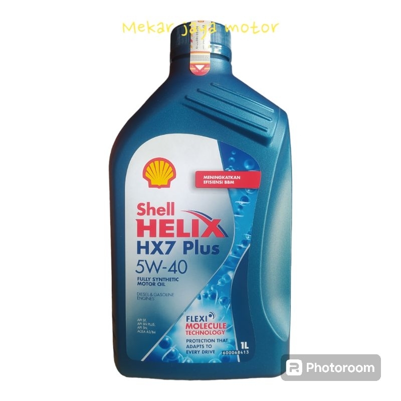 Oli Mesin SHELL HELIX HX7 PLUS 1L ORIGINAL