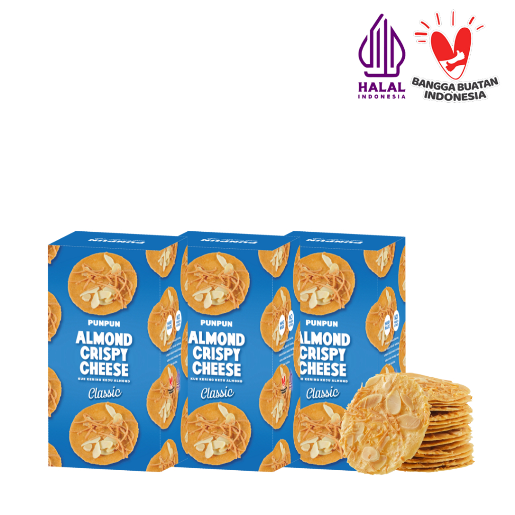 

TRIPLE Almond Crispy Cheese Classic Resep Kuno PUNPUN