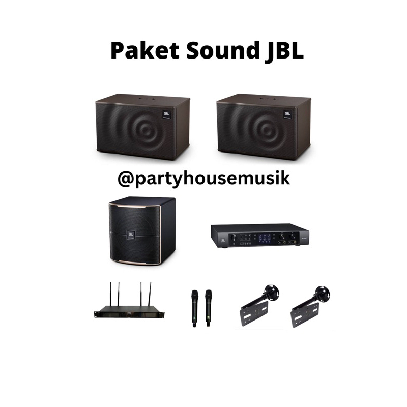 paket soundsystem karaoke jbl . paket sound JBL MK 10 original
