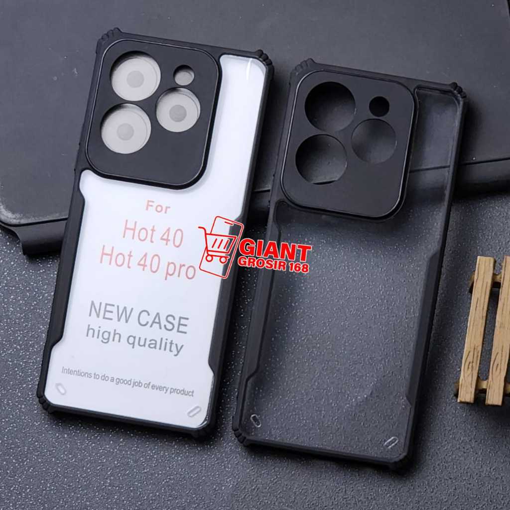 Infinix Hot 40 Infinix Hot 40 Pro Fusion Case Armor Shockproof Casing hp Infinix Hot 40 Infinix Hot 