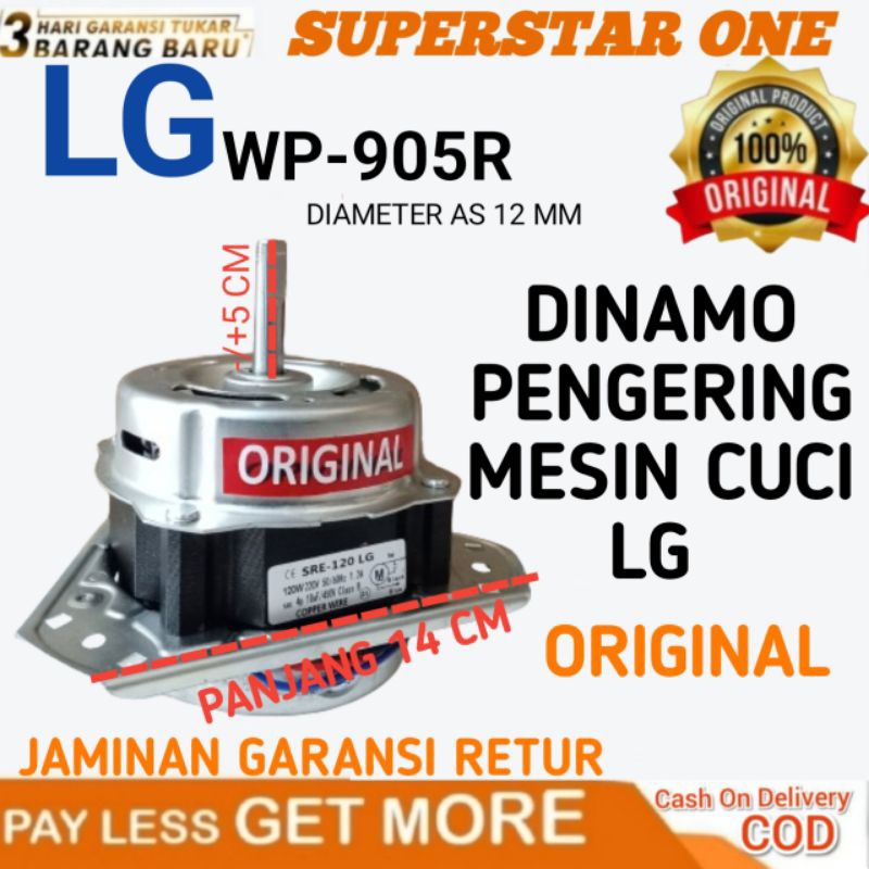 DINAMO PENGERING MESIN CUCI LG WP-905R