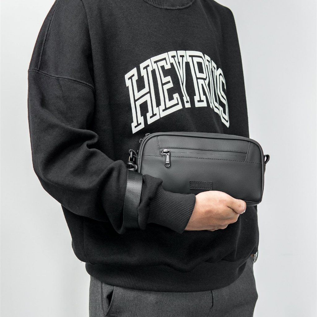 hot rusel co - clutch lupin lite neo tas pria tahan air