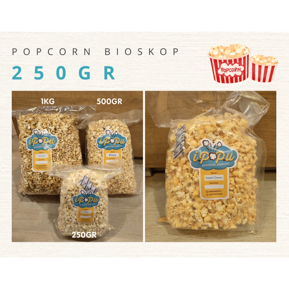 

POPCORN BIOSKOP 25gr Popcorn Cinema Popcorn CGV I POP U Premium Popcorn 25g cemilan keluarga cemilan anak popcorn TANPA PENGAWET Makanan ringan anak dan keluarga