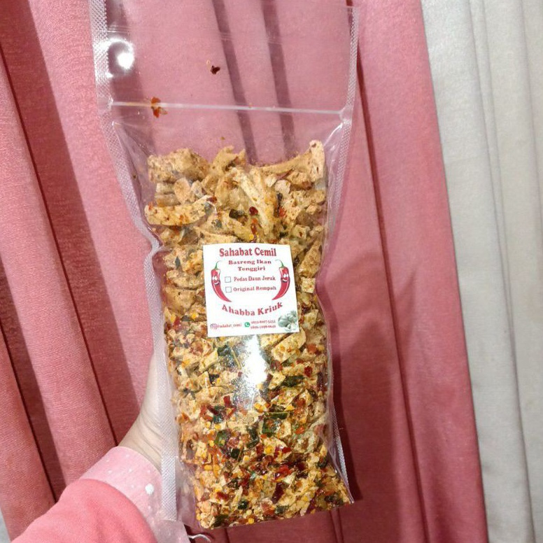 

Basreng viral 5GR SUPER PREMIUM pedas daunjeruk