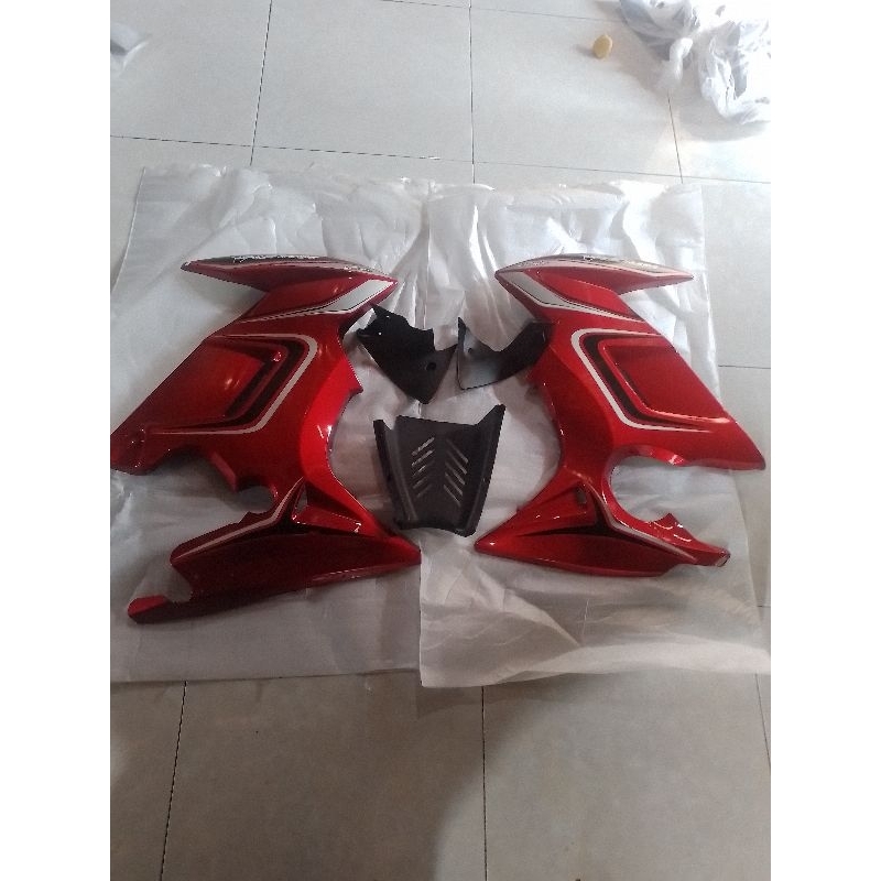half fairing sayap depan set kanan kiri fering vixion new 2013 - 2014 - 2015 NVL model ninja 250 ( b