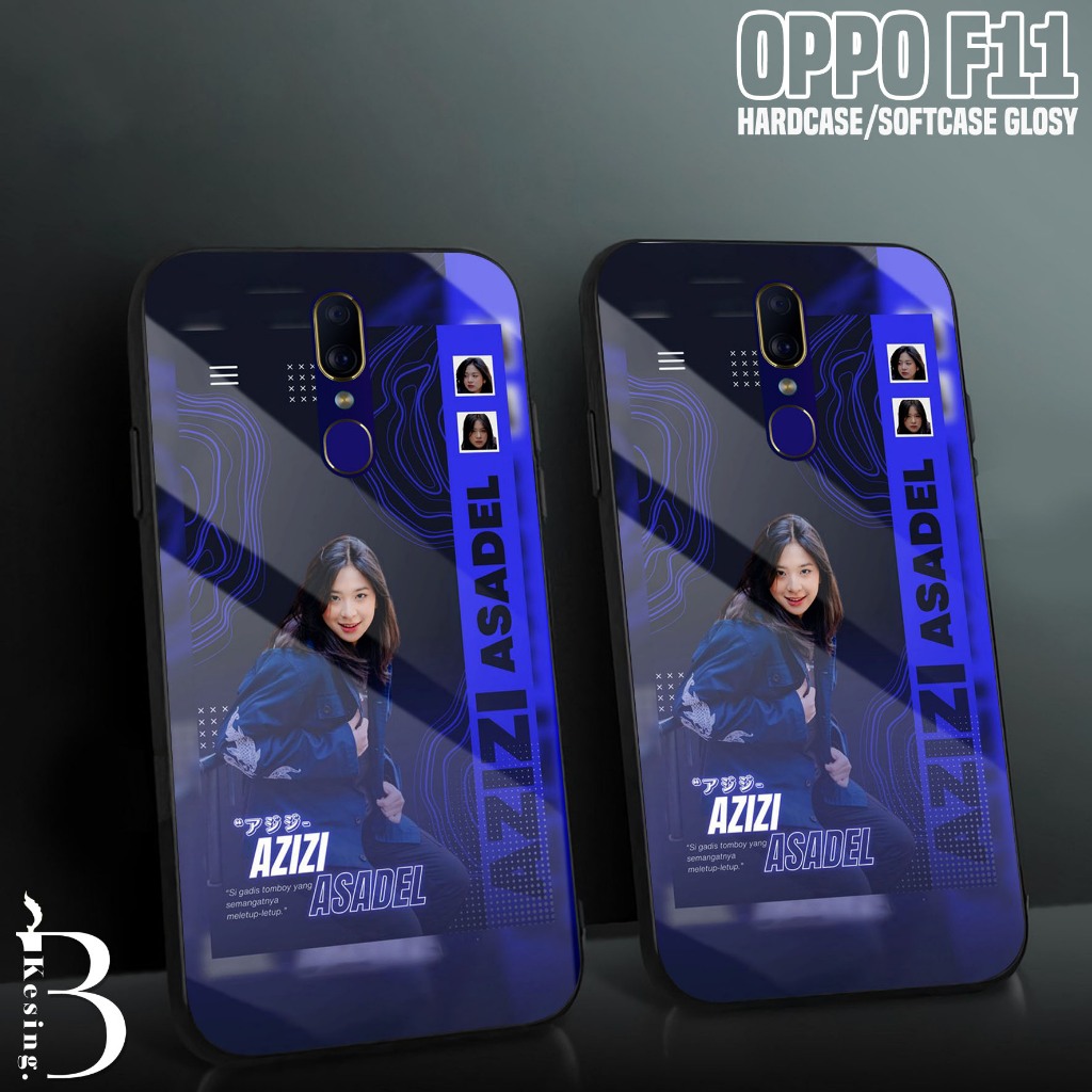 Case OPPO F11 - Casing Hp OPPO F11 Motif JKT48 - Silikon Hp OPPO F11 - Kesing Hp - Softcase Kaca - P