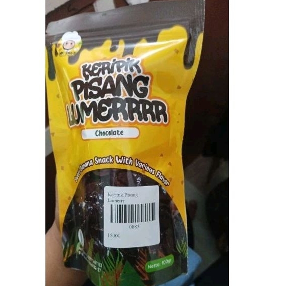 

pisang lumer coklat 100gr