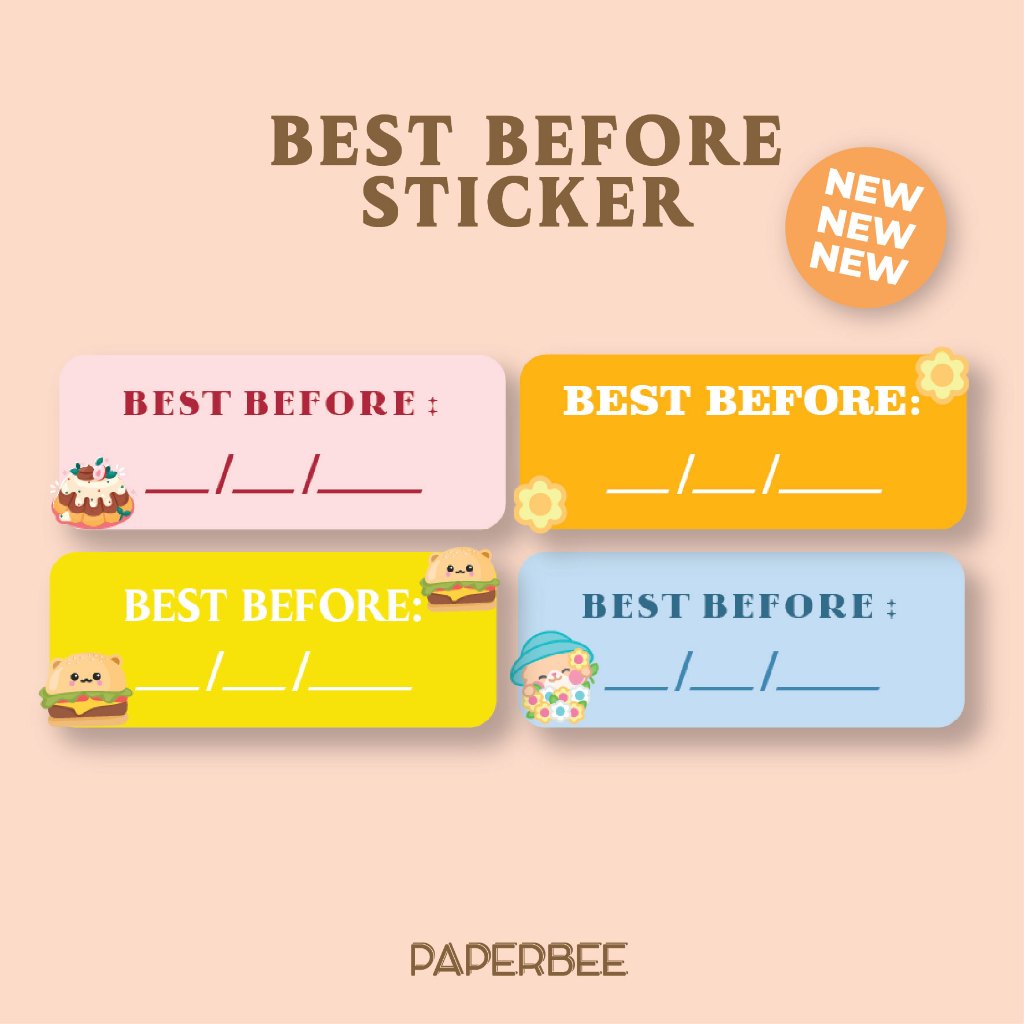 

[GLOS] STIKER / STICKER BEST BEFORE / BAIK DIGUNAKAN SEBELUM UNTUK MAKANAN / MINUMAN