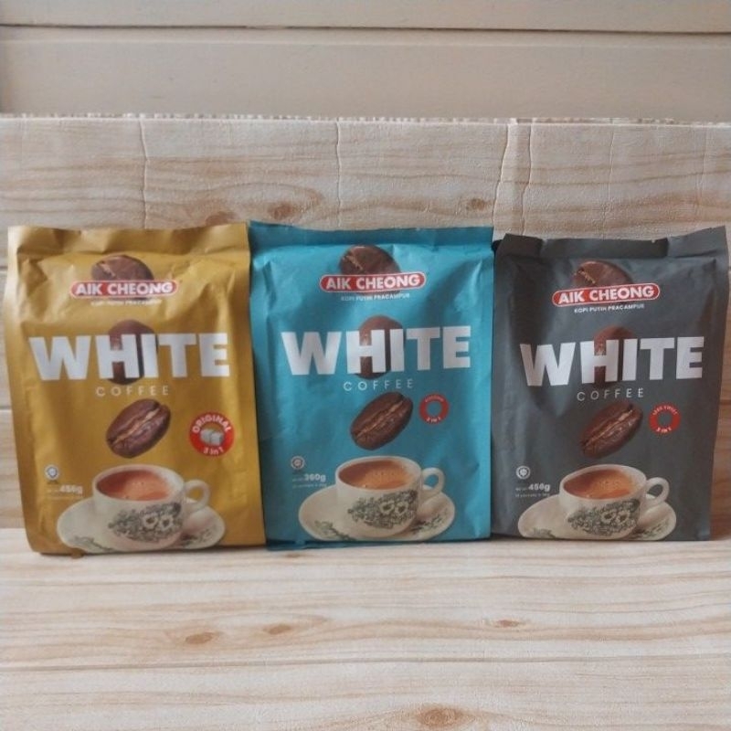 

Aik Cheong White Coffee Original / White Coffee Kosong / White Coffee Less Sweet 12sachets