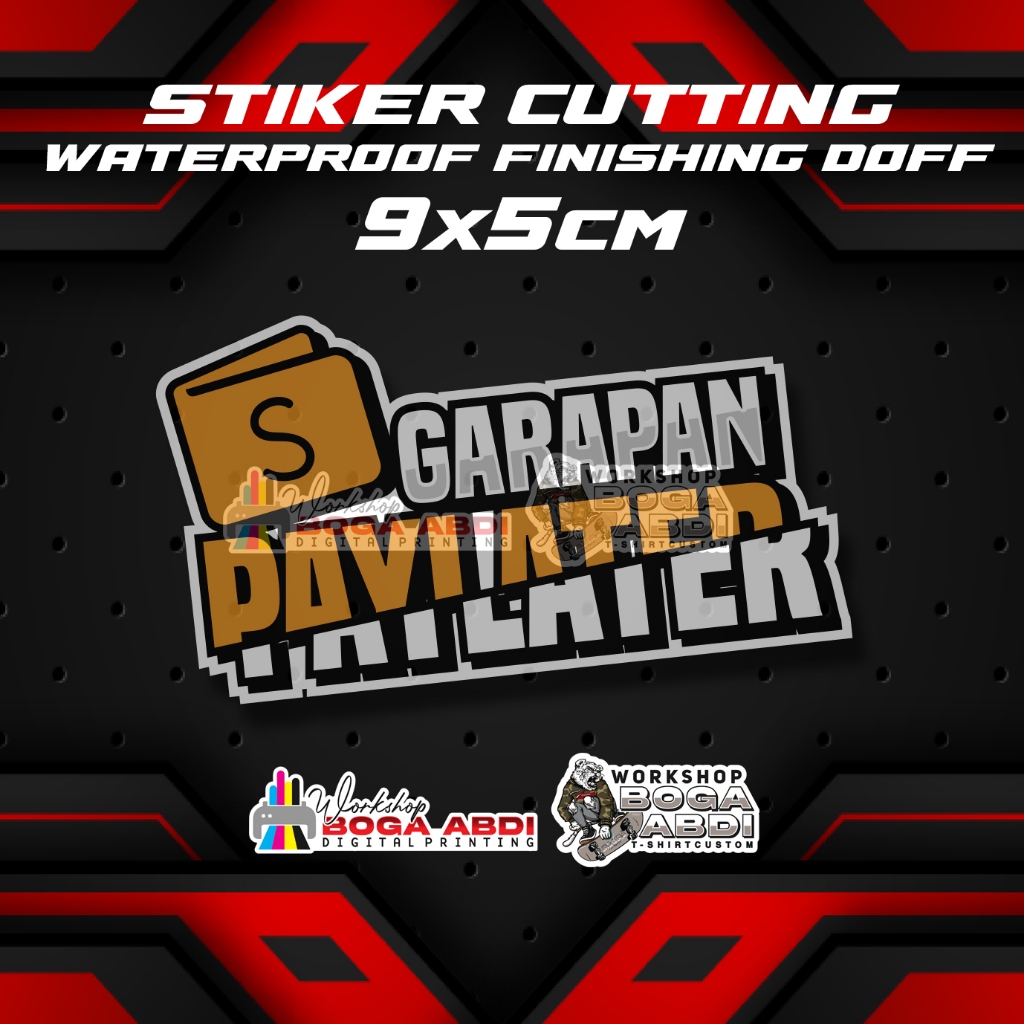 

stiker cutting garapan paylater - stiker paylater project