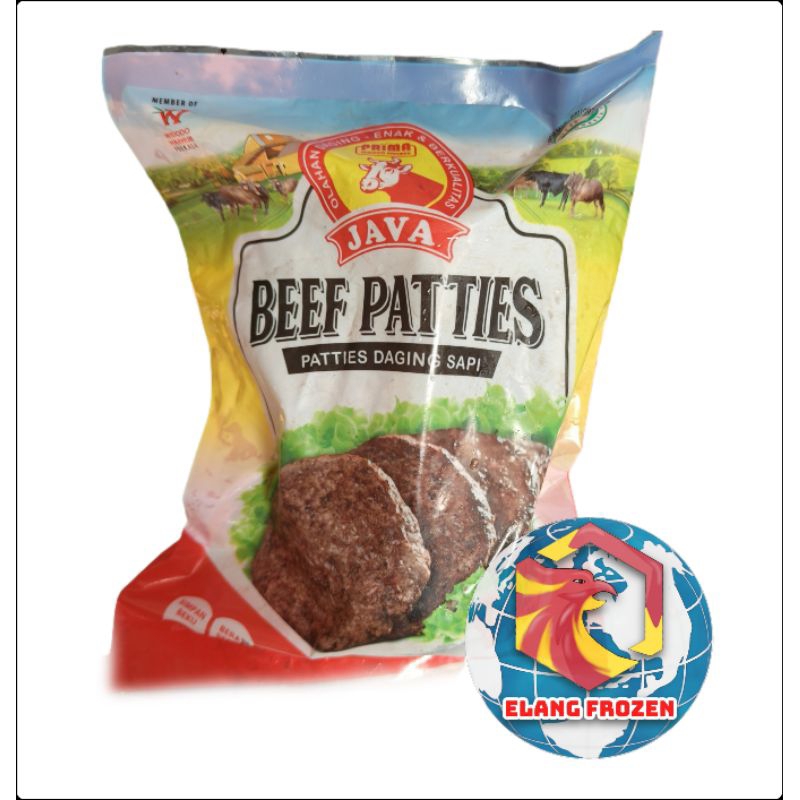 Java Beef Patties | Patties Daging Sapi 500gr