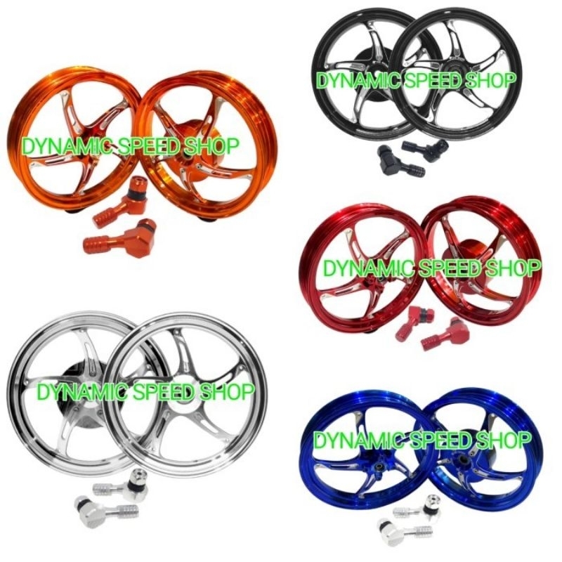 velg vnd new speed vario125 vario150 velg racing plus pentil miring vario new velg plus pentil cnc v