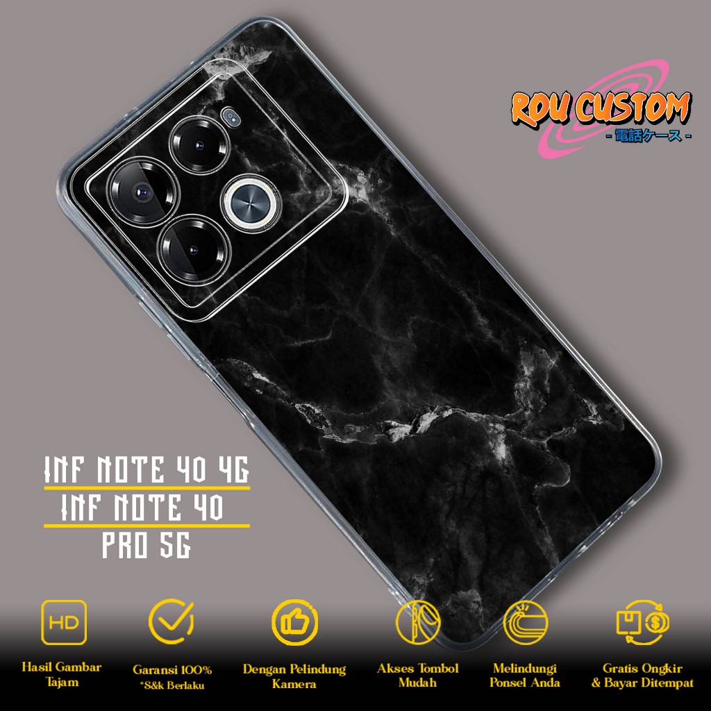 Case INFINIX NOTE 40 4G 40 PRO 5G TERBARU - Casing INFINIX NOTE 40 40 PRO 5G [ ABSTRAK 2 ] Silikon I
