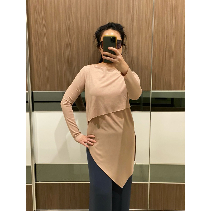 Baju blouse wanita lengan panjang zara preloved