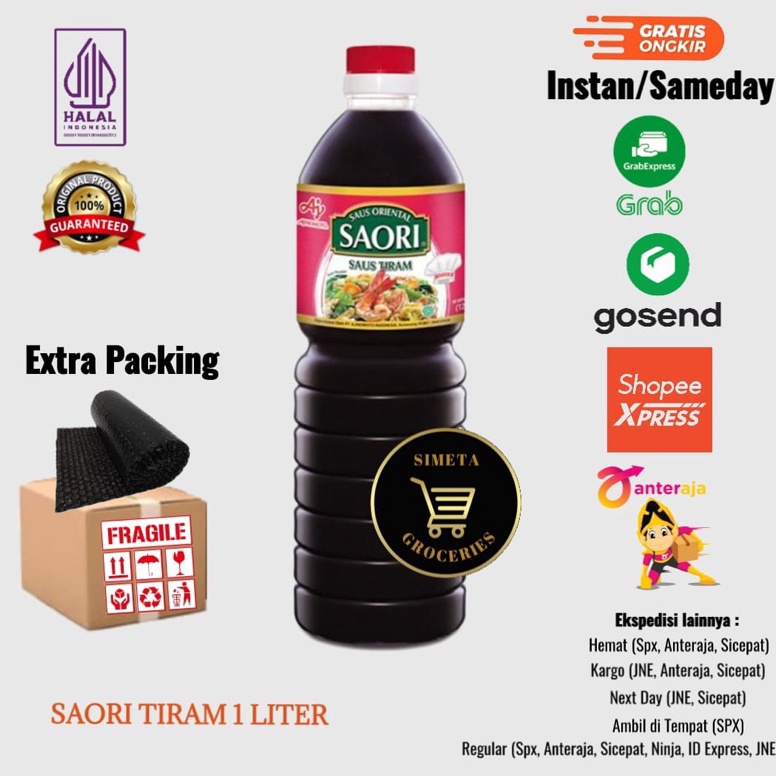 

Maxi Promo Saori Saus Tiram 1 Liter