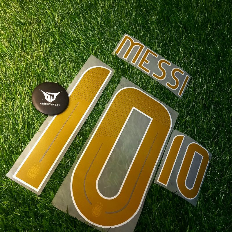 nameset argentina away 2024 messi
