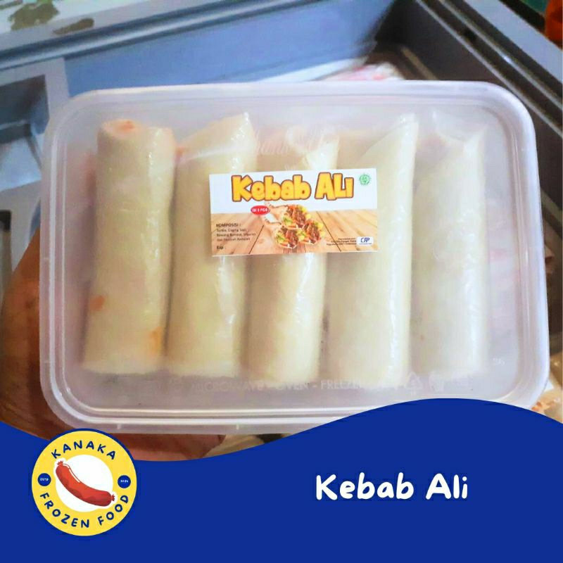 

Kebab Ali isi 5 pcs isi daging sapi original kanaka frozen food