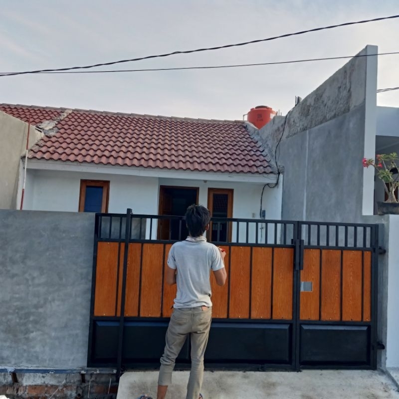 pagar besi minimalis