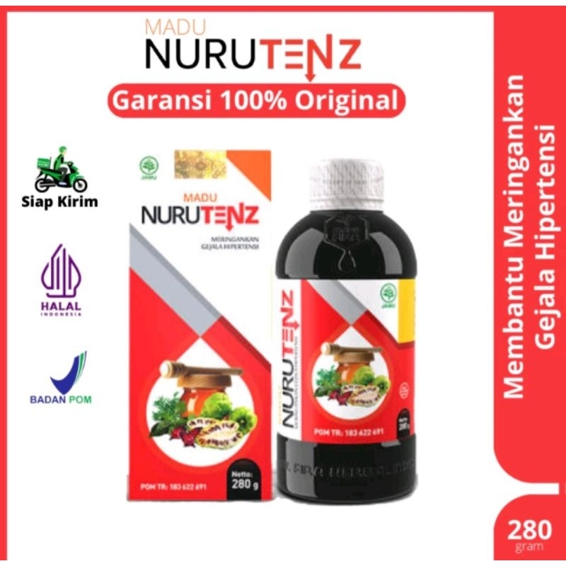 

madu nurutenz /obat penurun tensi/obat tensi/obat vertigo