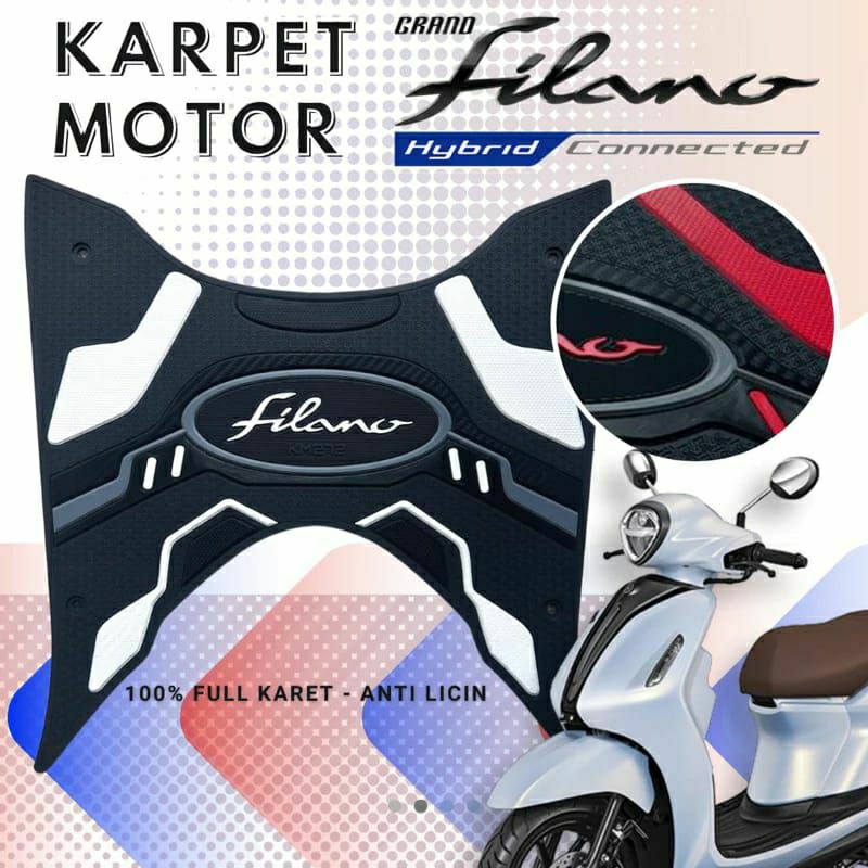 Karpet Motor Yamaha Filano / Aksesoris Motor Yamaha Filano