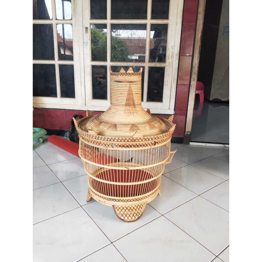 Sangkar Burung Perkutut Mataraman Natural/Mentahan