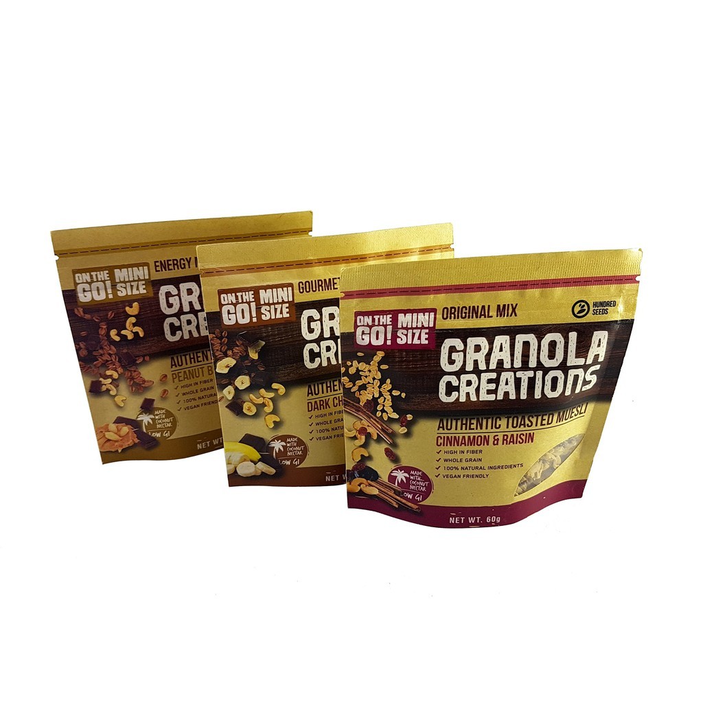 

60gr Granola Creations On The Go Mini Size Exp. Des 2025