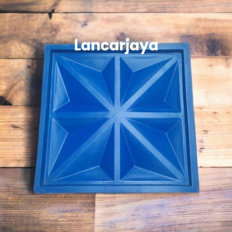 Cetakan / molding wallpanel / panel dinding 3D uk 50x50 cm