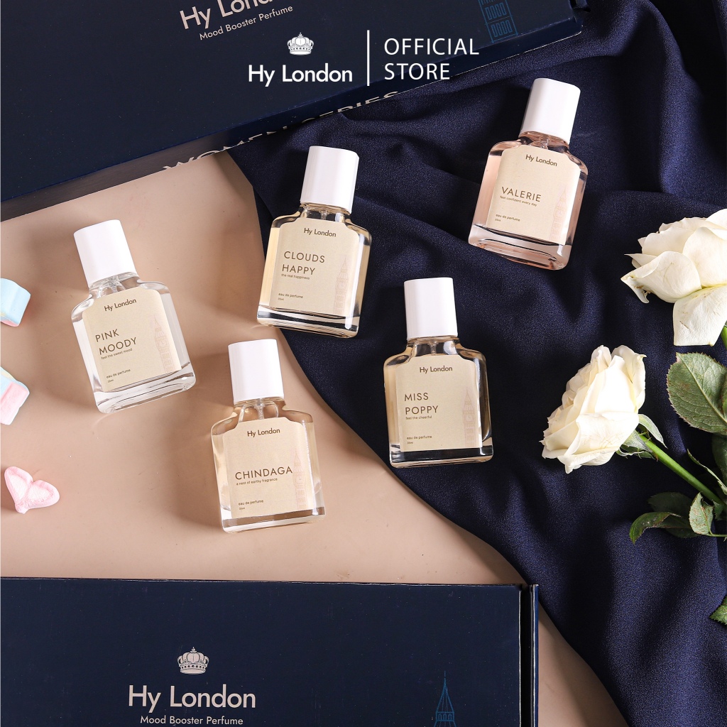 Parfum Wanita Hy London Eau De Parfum 5 Botol 35ml Sudah BPOM
