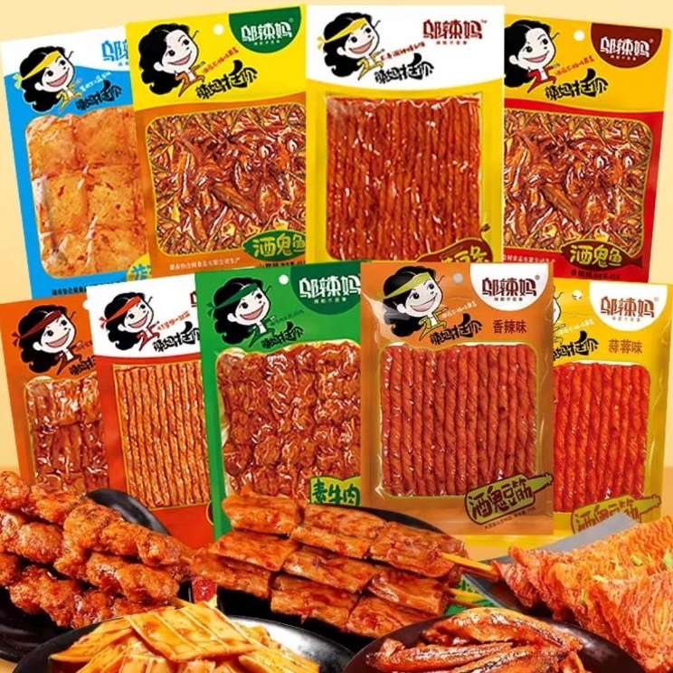 

Real produk HALAL1g WULAMA LatiaoGemilan snack VIRAL vegetarianla tiaoLATIAOSnack Latiao Wulama Strip Kembang Tahu