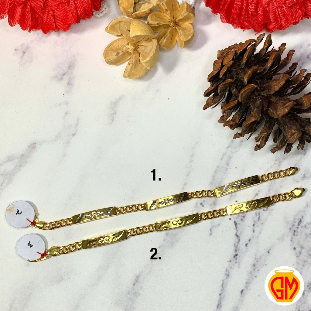 Gelang Rantai Anak Bayi STW 375 8K