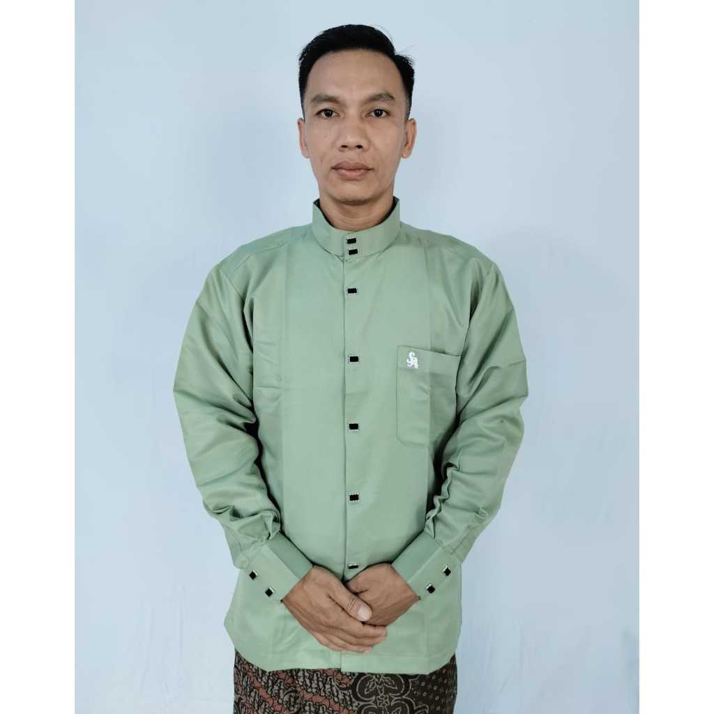 BAJU KOKO HAIBAH PRIA MODEL KEMEJA SULTAN AMMU / BAJU KOKO KEMEJA SULTAN SAKU SAMPING / KOKO HAIBAH 
