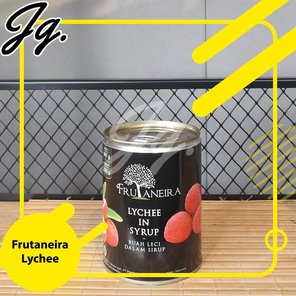 

New Collection Frutaneira Lychee In Syrup Buah Leci Kaleng 567 gram