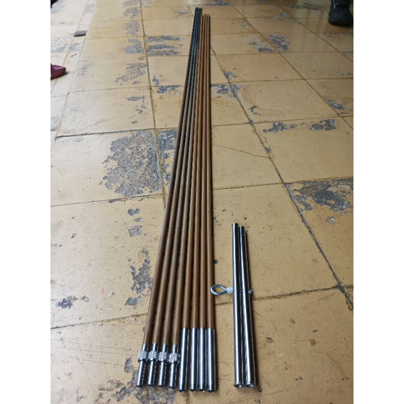 rangka anco / tangkul bhan karbon sutet 7.11mm - 7.75mm potong 2