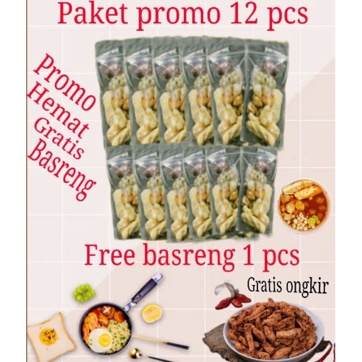 

Cuma hari ini paket liwar baso aci isi 12pcs free basreng 1pcsbaso aci viralbocipaket murahpaket hemat baso aci jajanan orang sunda tea