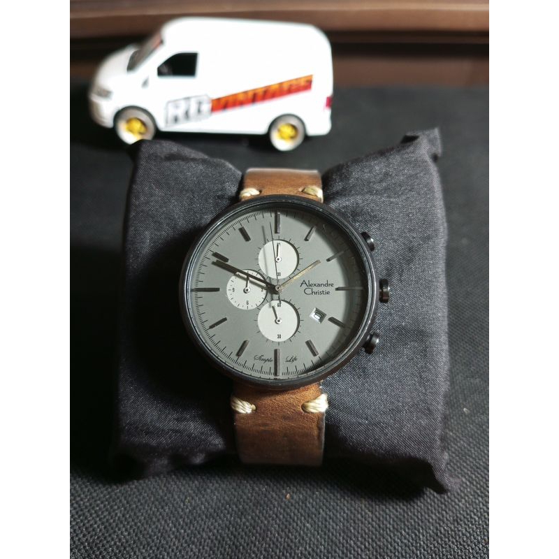 jam bekas alexander christie pria crono clasik