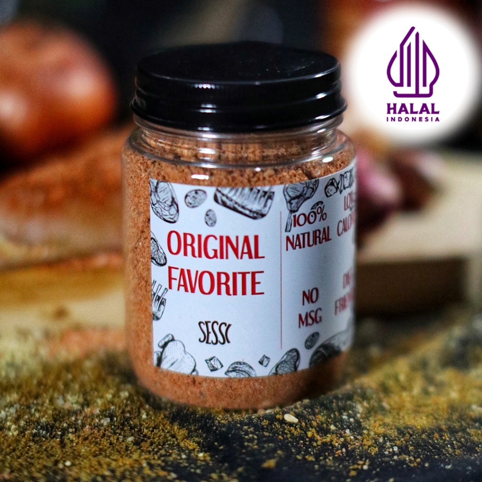 

Buruan Beli Sessi Bumbu Diet Rendah Kalori Marinasi Instan Rasa Original Favorite Dry Rub TANPA MSG