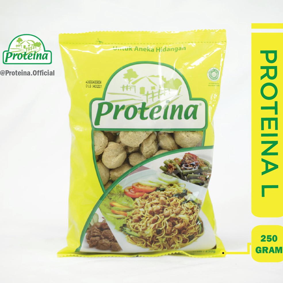 

Paket Ekslusif Proteina L 25 gram Protein Nabati Daging Nabati