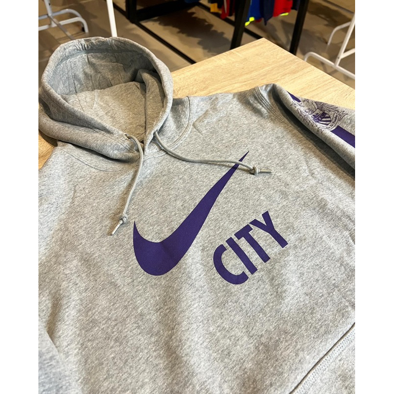 (XL) Cityyy Nike Hoodie Jacket Original Grey Abu Inggris England