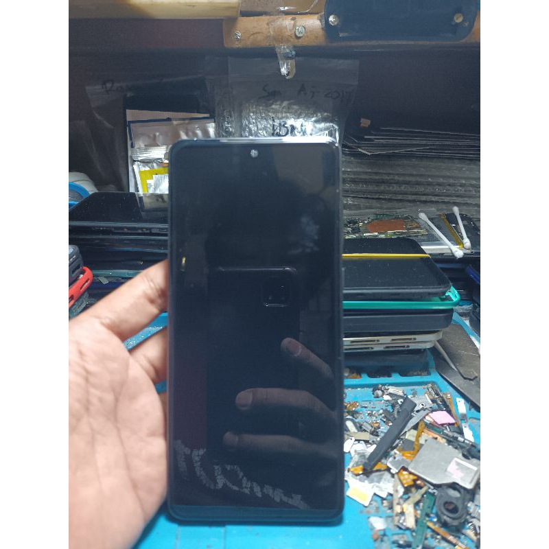 lcd samsung A 73 original copotan plus frame