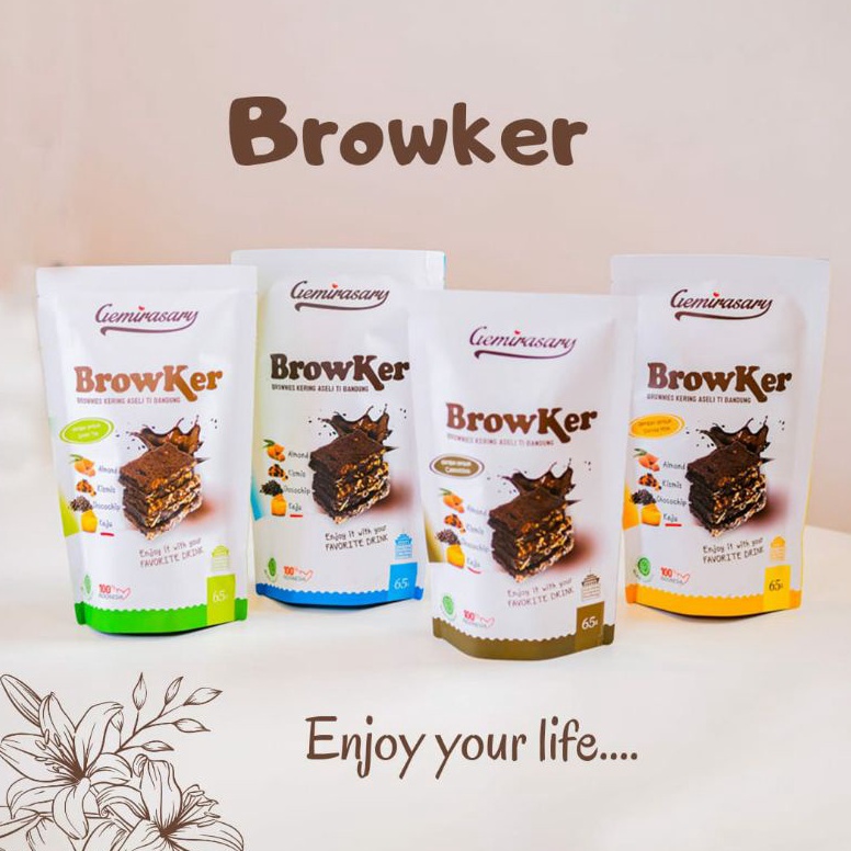 

Kejar Promo Browker 65 gram Brownies Kering Keripik Brownies