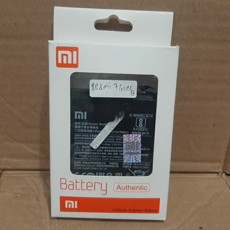 Battery Baterai Xiaomi Redmi 7 Note 8 Original
