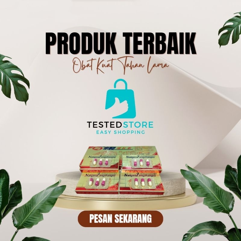 Herbal (Nangen) Asli Original Zengzhangsu Suplemen Obat (Kuat) Stamina Vitalitas Pria