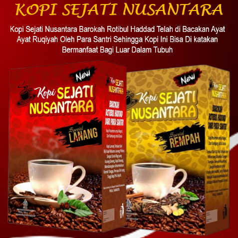 Kopi sejati nusantara lanang / rempah di jamin asli murah
