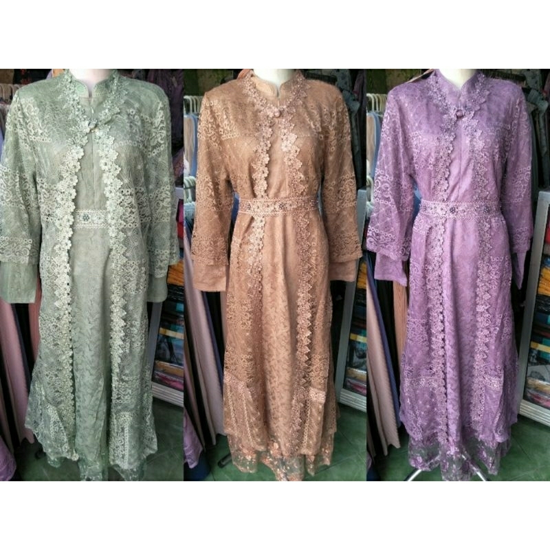 GAMIS BRUKAT IMPORT TERBARU OUTER LEPAS PASANG