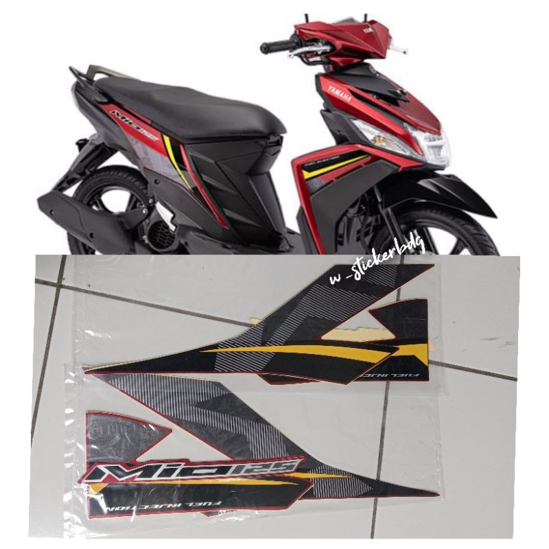 Striping Lis Yamaha Mio M3 2019 Merah