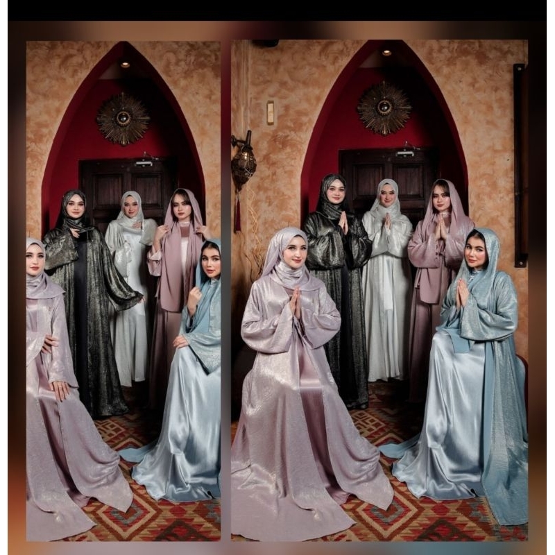 Dress Shimmer Mewah Abaya by Shellasaukia