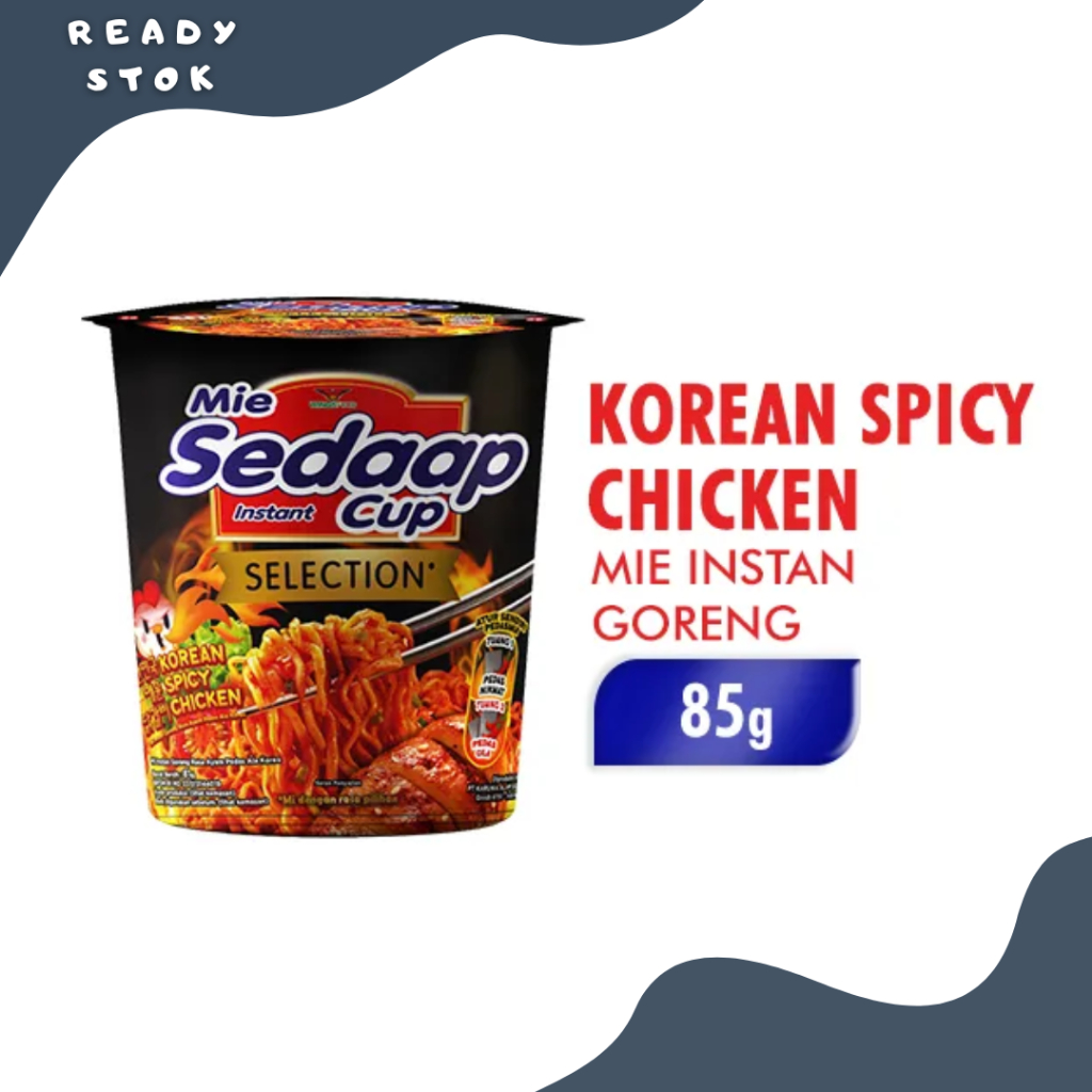 

Mie Sedaap Cup Korean Spicy Chicken (pcs)