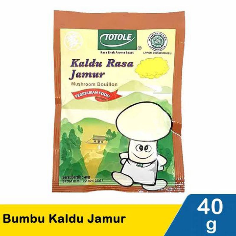 

Totole kaldu jamur 40Gr
