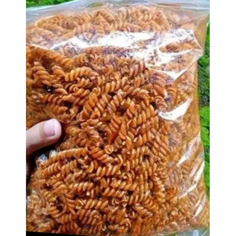 

Makroni Spiral Makroni Pedas Daun Jeruk 500gram Seblak Kering pedas Cikruh